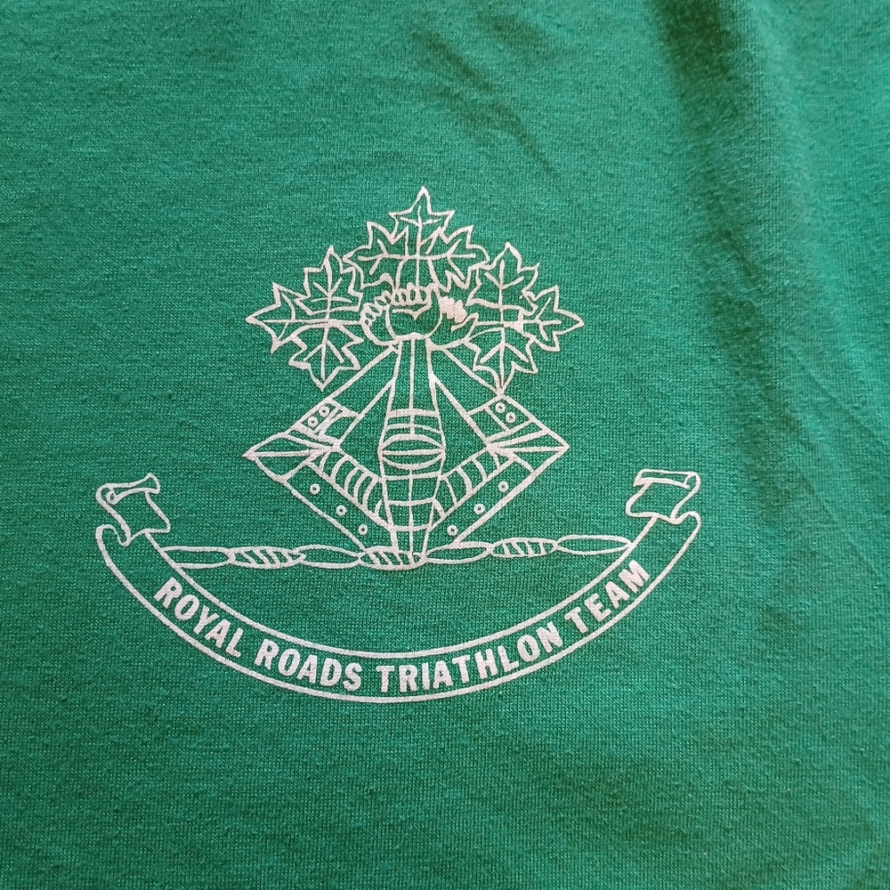 1980s Brightline Royal Roads Military College Triathlon Team Long Sleeve T-Shirt